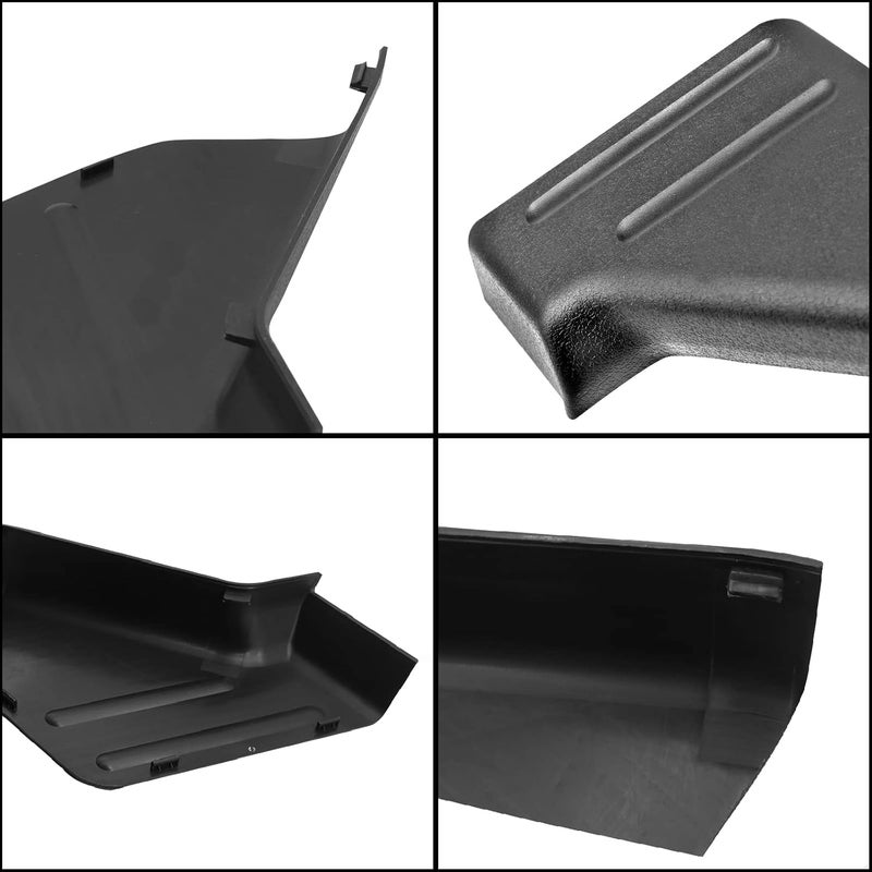 Vanshly Left Driver Seat Trim Cover Panel Compatible with 2009-2014 Ford F-150，9L3Z-1661693-CA，Black Cover (Black) - Image 4